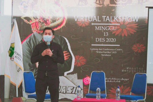 Politisi PDI Perjuangan Surabaya Hadir dalam Talkshow Lintas Agama dan Etnis
