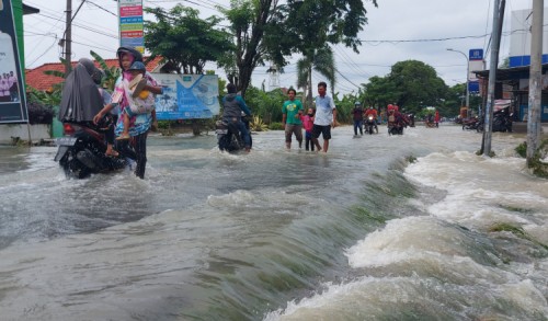 Banjir Kali Lamong Gresik Menelan Korban Jiwa