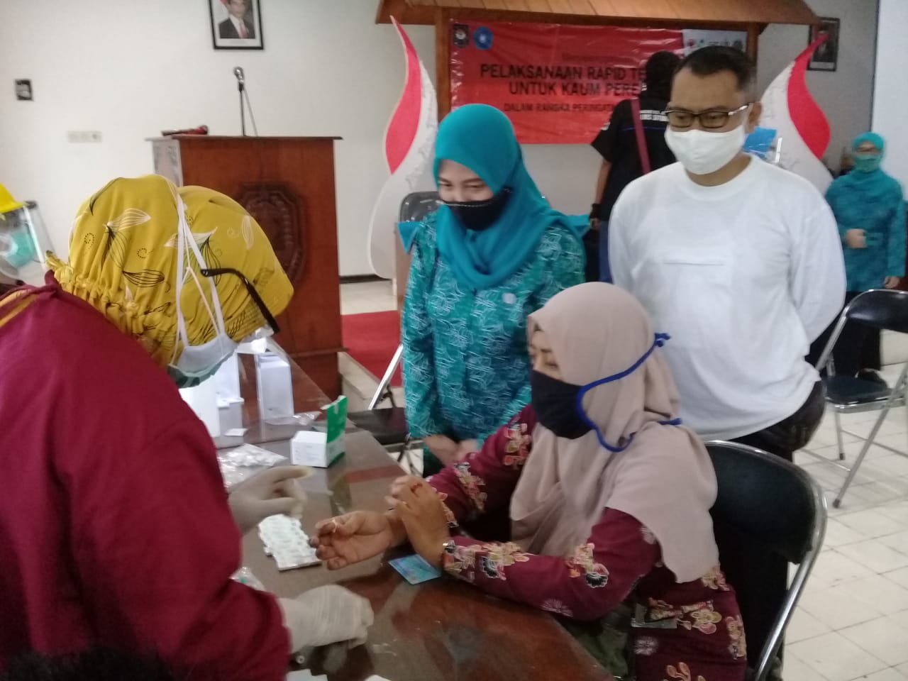 Deteksi Dini COVID-19, IKAPTK Gelar Rapid Tes Gratis 