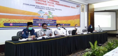 KPU Surabaya Nyatakan Paslon ERJI Menang, Tinggal Menunggu Putusan MK