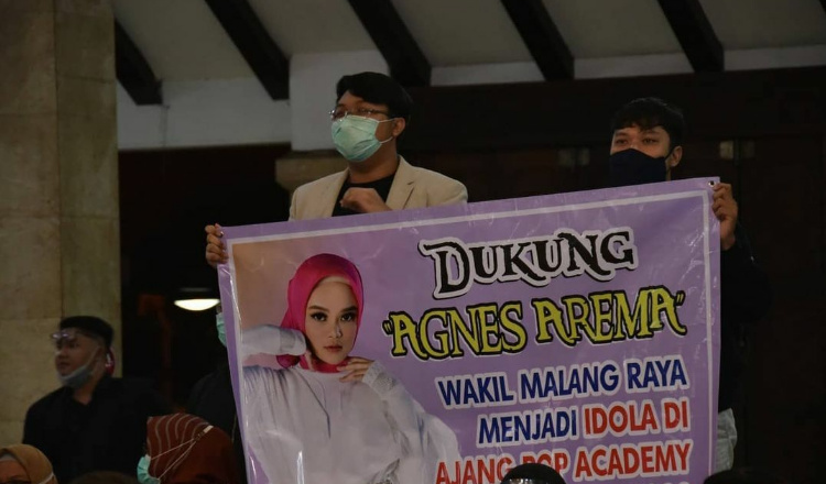 Bupati Malang Beri Dukungan kepada Agnes Kontestan Pop Academy Asal Malang