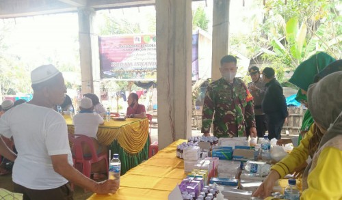 Kodim Aceh Utara Buka Posko Pengobatan Gratis Untuk Korban Banjir