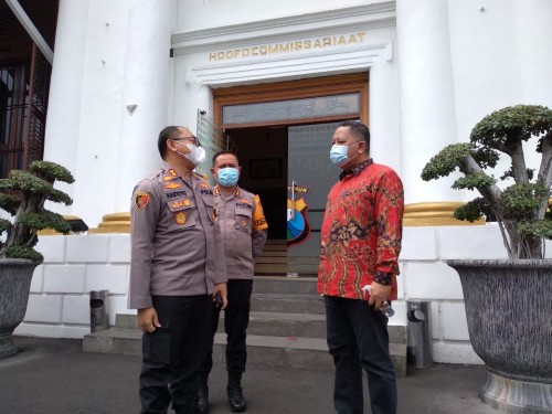 Plt Wali Kota Surabaya Jalin Komunikasi Bersama Polrestabes Bahas Pengamanan Tahun Baru