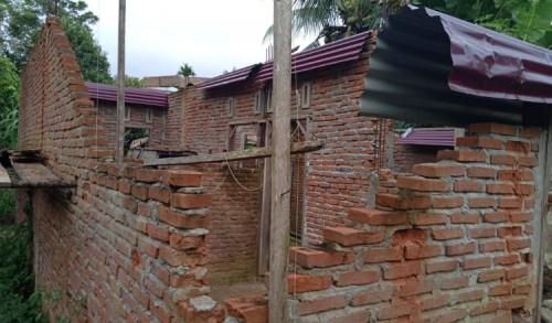 Ditinggal Kontraktor, Rumah Bantuan di Desa Buket Kuta Makmur Aceh Utara Tidak Bisa Dihuni