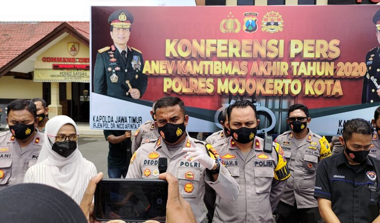 Awas! Akses Masuk Kota Mojokerto Ditutup Pada Malam Tahun Baru