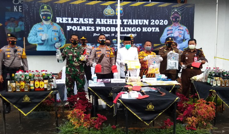 Kejahatan Jalanan Dominan Sepanjang Tahun 2020 di Kota Probolinggo