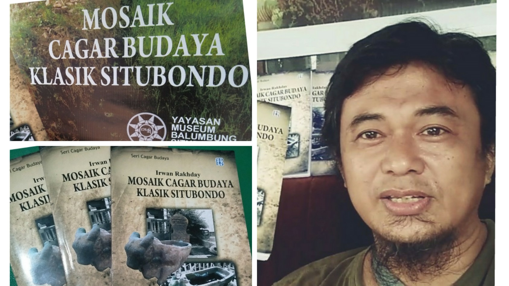 Ditulis Jurnalis suaraindonesia.co.id, Buku 'Mosaik Cagar Budaya Klasik Situbondo' Diluncurkan Via Medsos