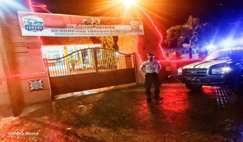 Kunjungi Kampung dan Ponpes Tangguh, Polsek Jetis Motivasi Kader Untuk Selalu Ingatkan Warga