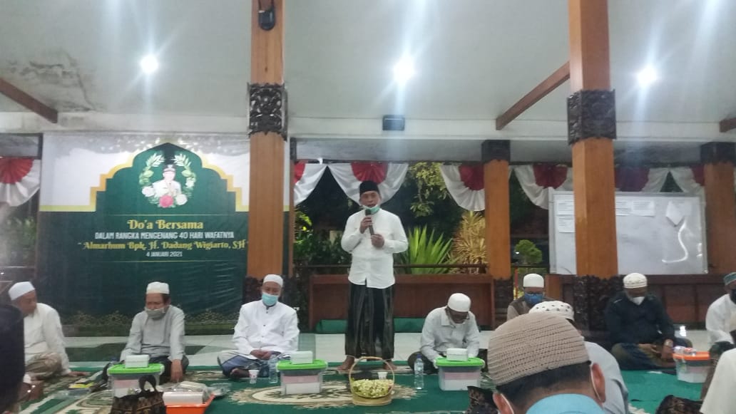 Tahlil dan Doa Bersama 40 Hari Wafatnya Bupati Dadang Berkumandang di Pendopo 