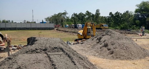 Pengusaha Pakan Ternak, Abaikan Dampak Pembangunan Pabrik di Desa Gebangkerep, Puluhan Hektar Sawah Terendam Banjir