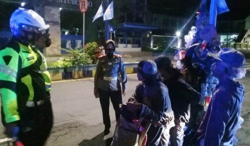 Satgas Aman Nusa Polres Situbondo Patroli Edukasi Pencegahan Covid-19