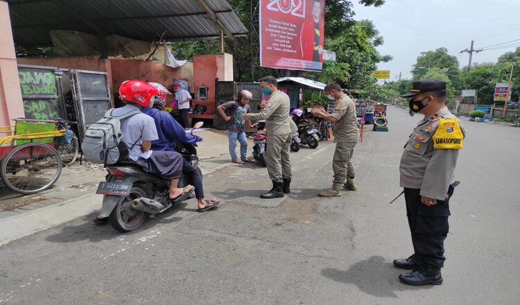 15 Pelanggar Prokes di Kota Mojokerto Terciduk