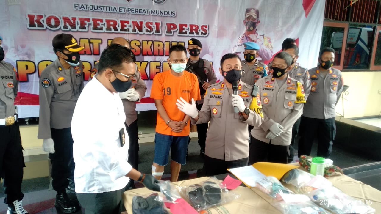 Tersangka Penusukan di Toko Baru Motor Berhasil di Tangkap 