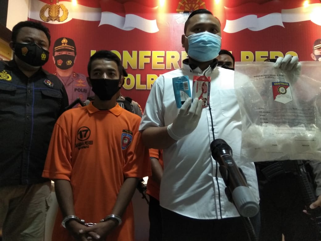 Amankan Sabu Seberat 1,2 kg, Polres Sampang Bekuk Kurir Lintas Provinsi