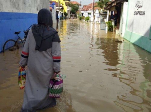 Dapat Kiriman Dari Utara, Sekitaran Wilayah Kota Sampang Terendam Banjir
