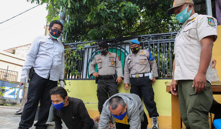 Sebanyak 107 Pelanggar Terjaring Operasi Yustisi Prokes di Jombang