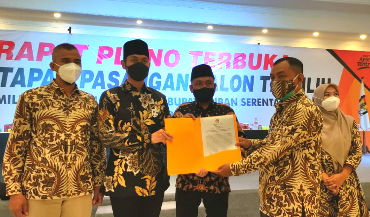 KPU Tuban Resmi Tetapkan Paslon Bupati dan Wakil Bupati Periode 2020-2024