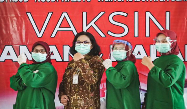 RSUD Wlingi Kabupaten Blitar Siap Laksanakan Vaksinasi COVID-19 Perdana