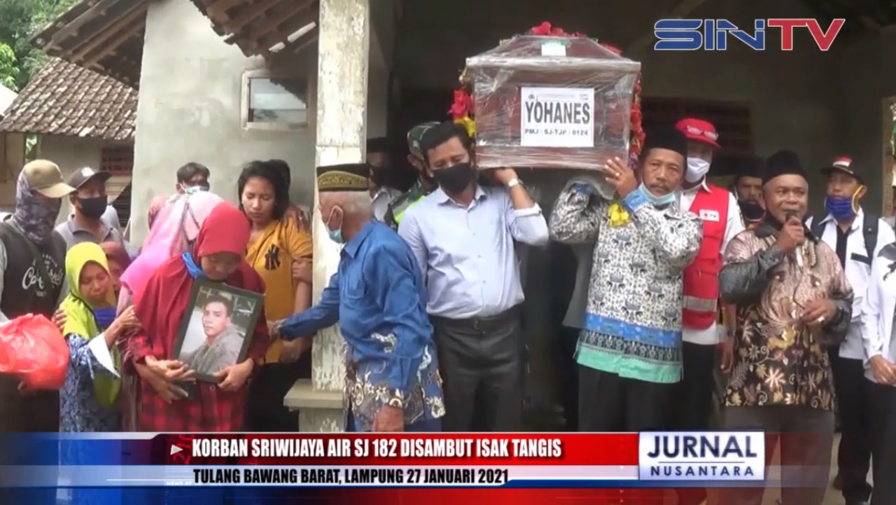 Jenazah Korban Pesawat Sriwijaya Air SJ-182 Tiba di Rumah Duka