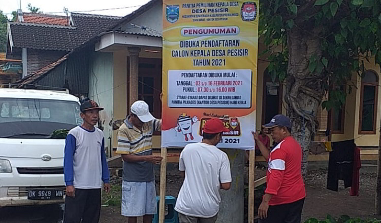 Pilkades Serentak, Desa Pesisir Probolinggo Buka Pendaftaran Calon