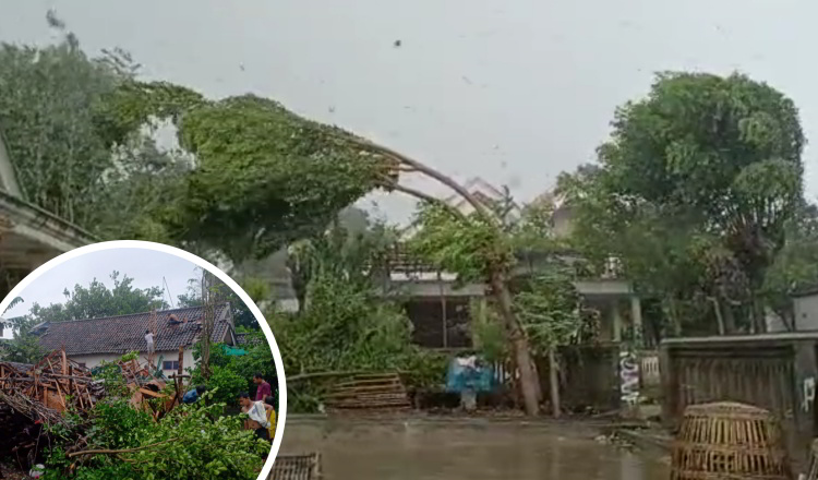 Angin Puting Beliung Mengamuk di Probolinggo, Belasan Rumah Rusak
