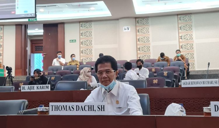 KPK ke Sumut, Thomas Dachi : KPK Jangan Tebang Pilih Dalam Penegakan Hukum