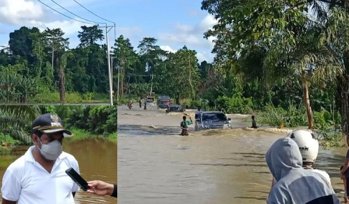 Ratusan Jiwa Terkena Dampak Banjir, Wabup Keerom Minta Masyarakat Tetap Waspada