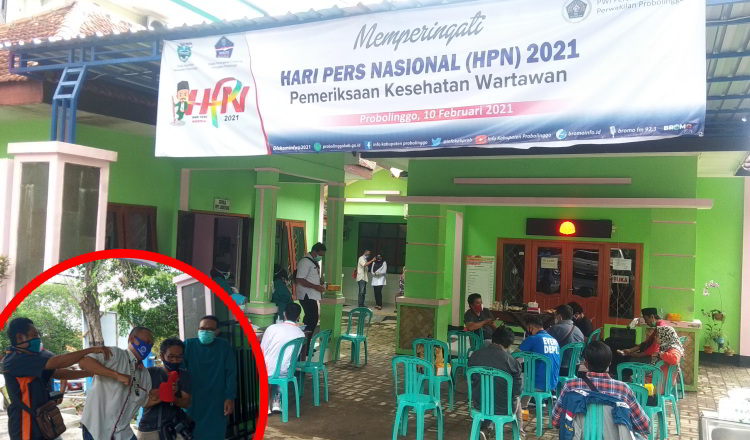 Rayakan HPN, Pemkab Probolinggo Fasilitasi Pemeriksaan Kesehatan Wartawan