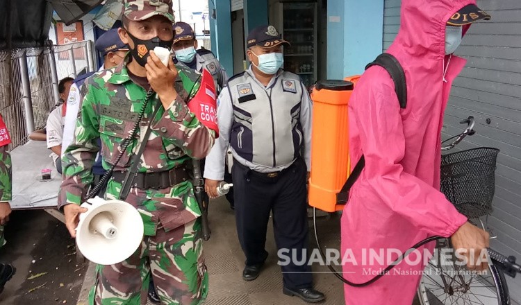 Himbauan Dan Sosialisasi 3M Terus Di Gencarkan Anggota Koramil Panji 