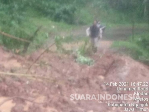 Bencana Tanah Longsor Dsn Selopuro, Ngetos, 7 KK (20) Jiwa Belum Diketemukan