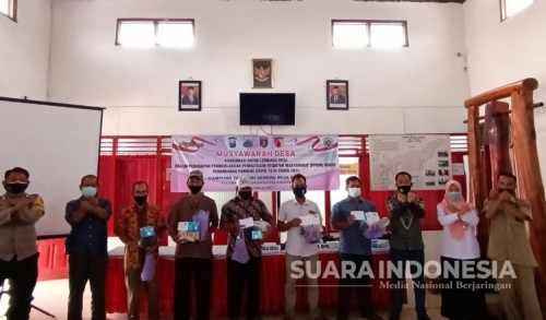 Inovatif, Kades Dawu Kecamatan Paron Kabupaten Ngawi Bentuk Satgas Covid-19 Hingga Tingkat RT