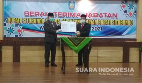 Gubenur Jawa Timur, Menunjuk Sekda Kabupaten Situbondo Menjabat PLH Bupati