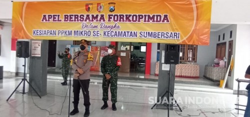 Kapolres Jember Ajak Ketua RT RW Kebonsari Dukung PPKM Mikro