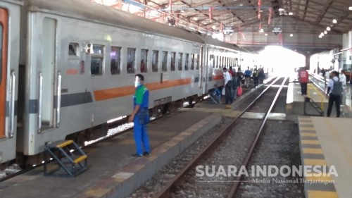 Jalur KA Lintas Lembang - Kedunggedeh Kembali Pulih Daop 7 Madiun Siap Fasiltasi Penumpang 
