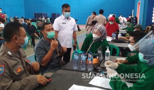 Seluruh Anggota Polres Situbondo di Vaksin Covid-19 