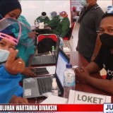 Puluhan Insan Media Jember Divaksin, Begini  Reaksinya Setelah Disuntik