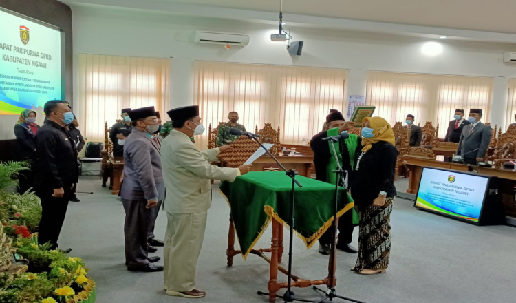 DPRD Ngawi Gelar Rapat Paripurna Pengangkatan PAW