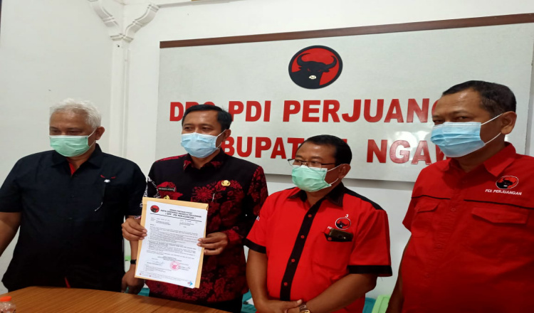 PDIP Tunjuk Heru Kusnindar Sebagai Ketua DPRD Ngawi Periode 2019-2024