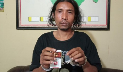 Seorang Petani di Sumenep Diringkus Polisi Saat Hendak Transaksi Narkoba
