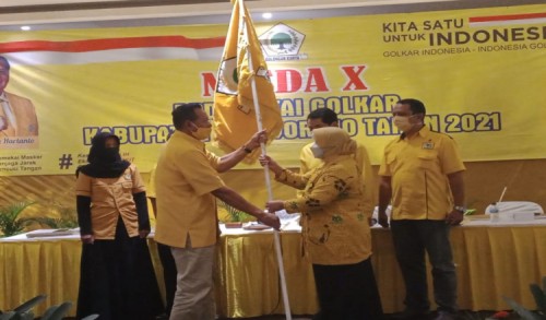 Yuli Hastuti Kembali Nahkodai DPD Golkar Kabupaten Purworejo
