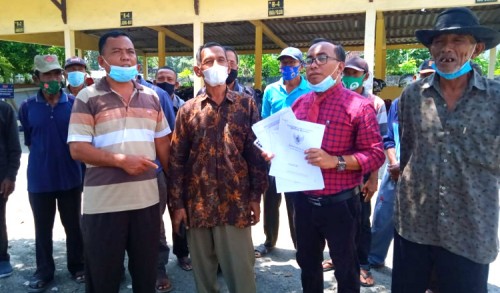 Dugaan Korupsi Tanah Kas Desa 20 Hektar, Kades di Jenu Tuban Dilaporkan Warganya