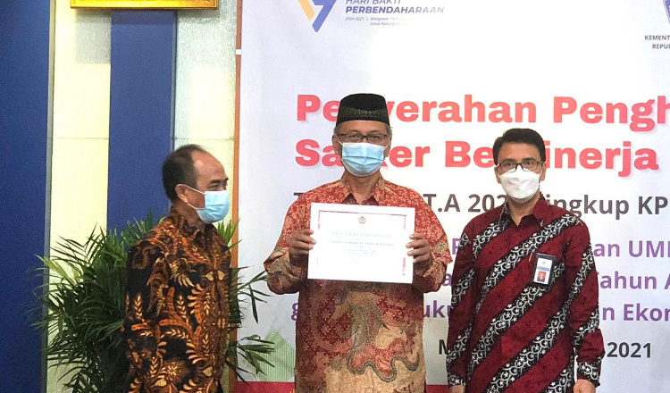 UIN Malang Raih Penghargaan dari KPPN Sebagai Satker Terbaik Kategori BLU