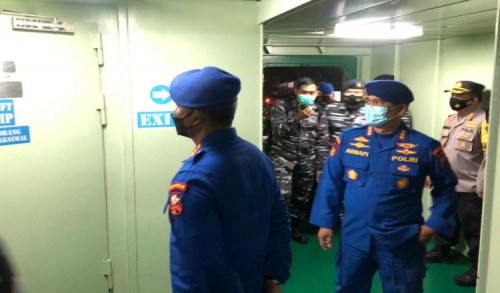 Ditpolairud Polda Jatim Turut Bantu Pencarian Kapal Selam KRI Nanggala-402