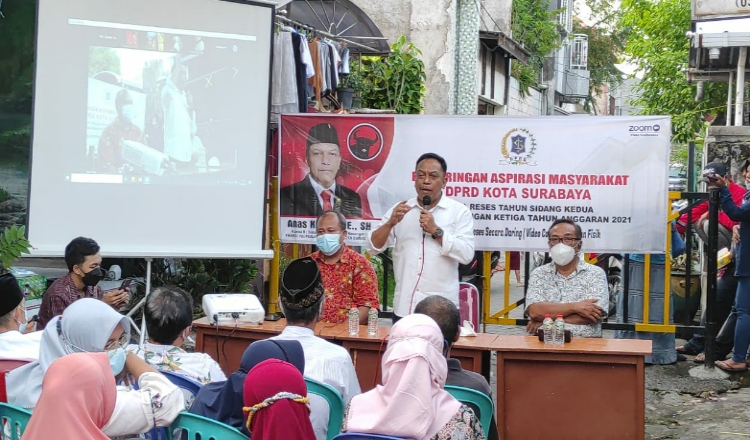 Reses Hari Pertama, Wakil Ketua Komisi B DPR Surabaya Minta Pelaku UMKM segera Mendaftar ke Dinkop