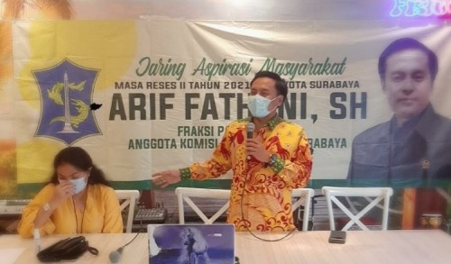 Golkar Surabaya Minta Vaksinasi Diselesaikan Hingga ke Semua Lapisan Masyarakat