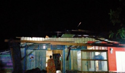 Puting Beliung Hantam 21 Unit Rumah Warga di Kampar