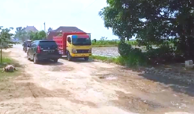 Jalan di Tiga Desa di Tambakboyo Tuban Rusak Parah, Kerap Akibatkan Kecelakaan