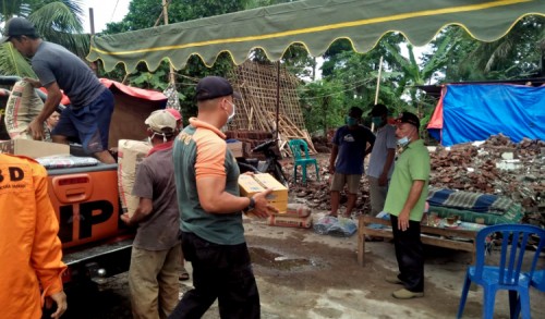 Dampak Gempa Bumi, Bupati Blitar Rini: Pemerintah Tidak Tinggal Diam Pasti Dibantu 