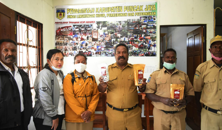 Jelang Pon Papua, Pemda Puncak Jaya Target Produksi 800 Kg Kopi Siap Saji