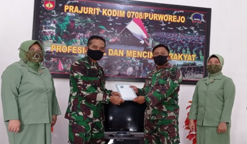 Seorang Prajurit TNI AD Asal Purworejo Siap Diberangkatkan ke Papua Barat